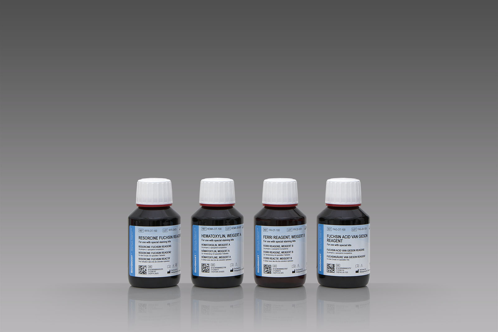 Elastica-van Gieson kit - 4x100mL