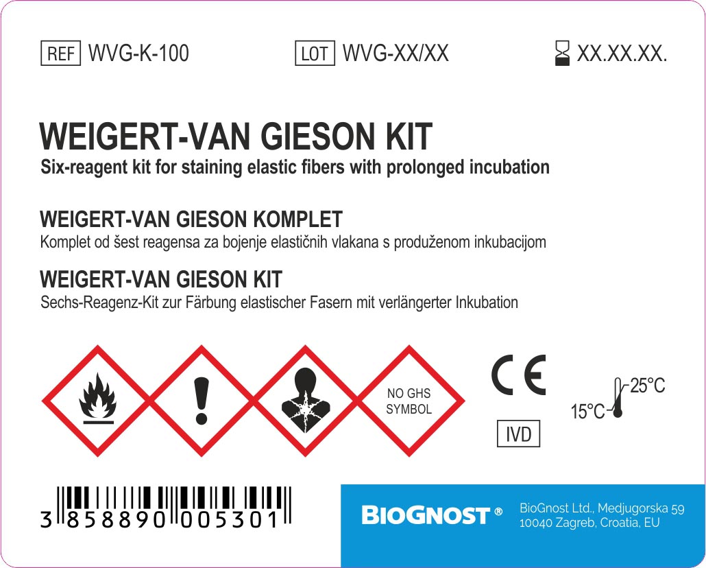 Weigert Van Gieson Kit Biognost