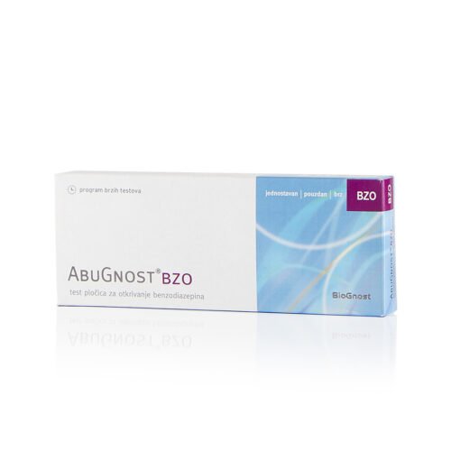 AbuGnost® BZO is a rapid home urine test for the qualitative detection of benzodiazepines (BZO). Easy to use and providing reliable results in just a few minutes.