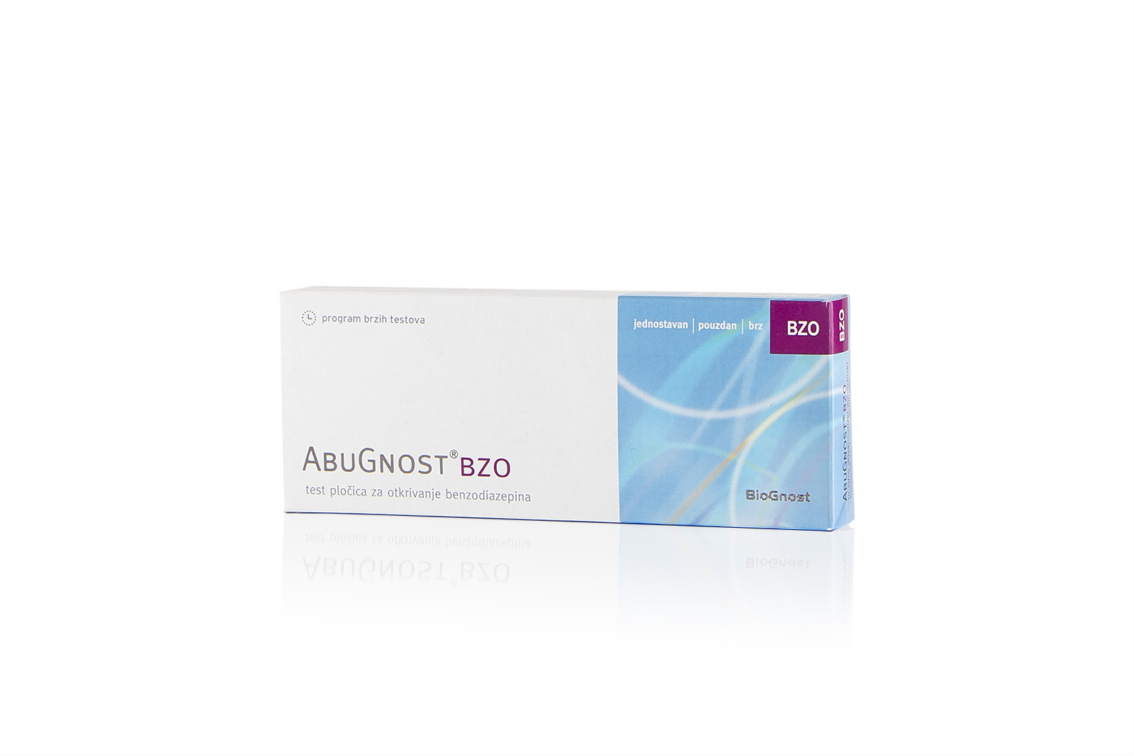 AbuGnost® BZO is a rapid home urine test for the qualitative detection of benzodiazepines (BZO). Easy to use and providing reliable results in just a few minutes.