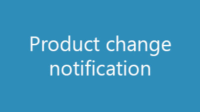 Product change notification Hematoxylin, Weigert A