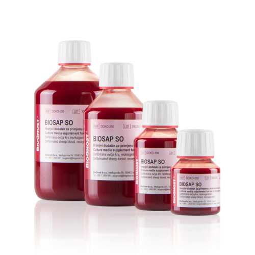 BioSap SO - defibrinated sheep blood, reoxygenated